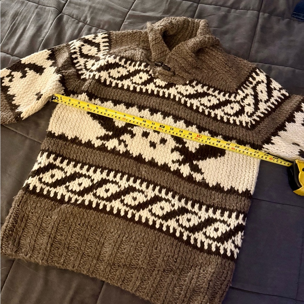 American Eagle Men’s size XL grey and white Sweater - Picture 5 of 5